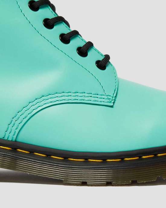 Botines Dr. Martens 1460 Smooth Mujer Verde Menta/Verdes MX-04693